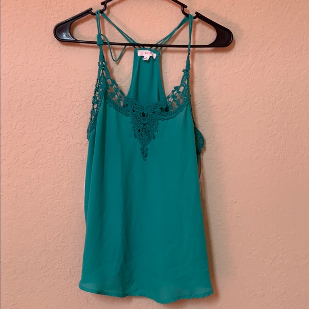 Turquoise Tank Top